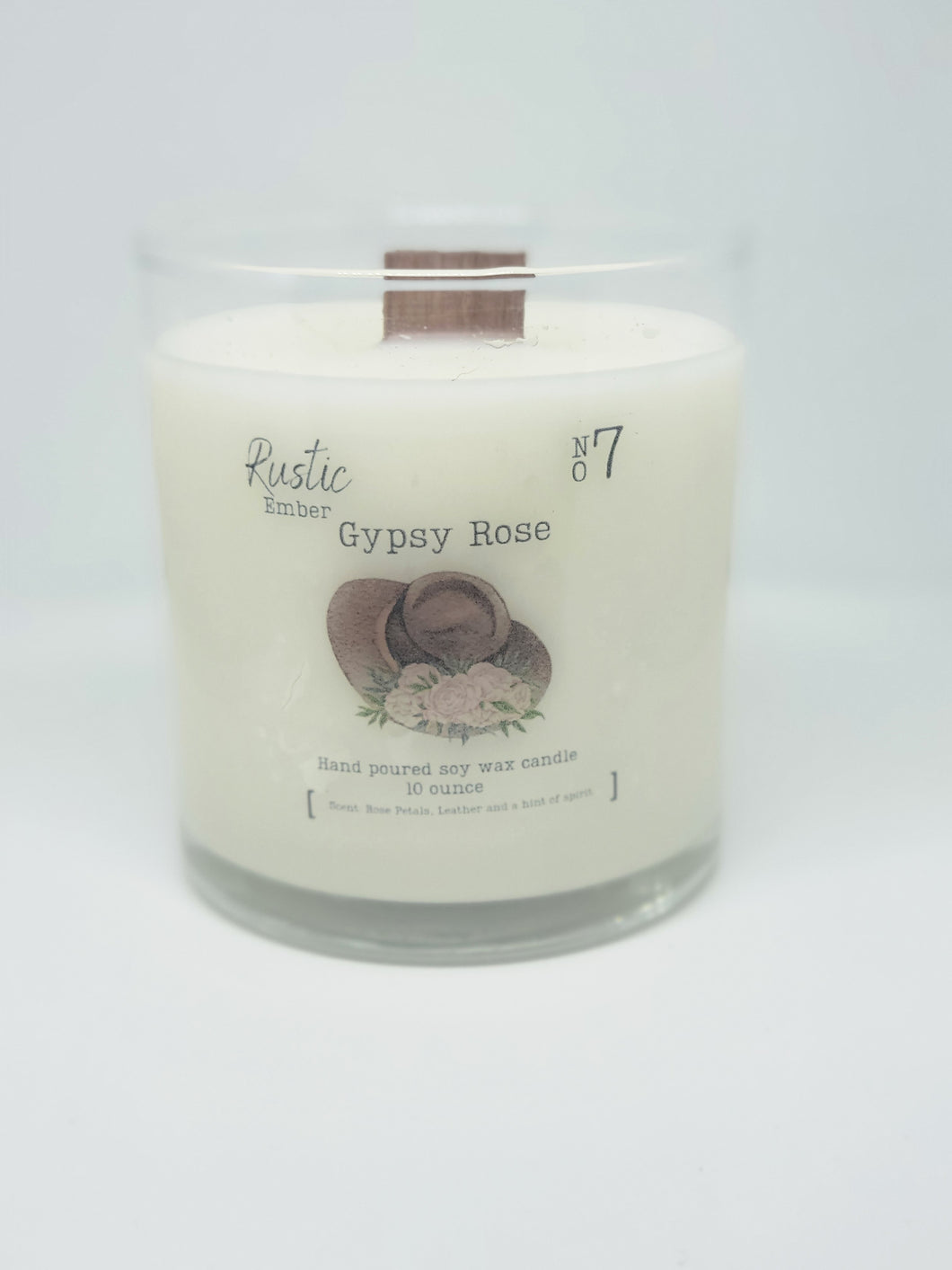 Rustic Ember | Gypsy Rose | 10 Ounce Candle