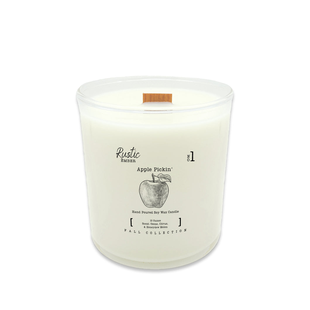 Apple Pickin' | 10 Ounce Candle | Rustic Ember