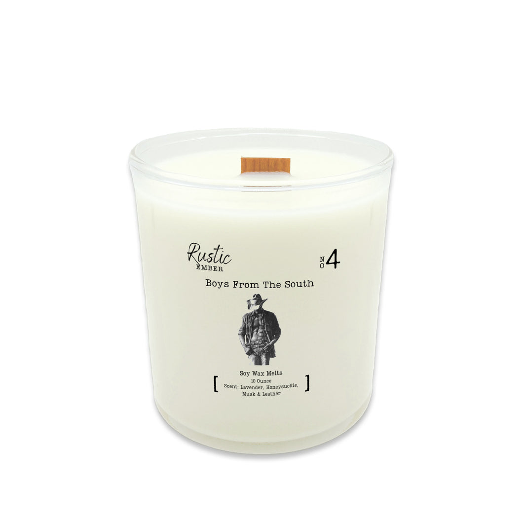 Rustic Ember | Boys From the South | 10 Ounce Candle