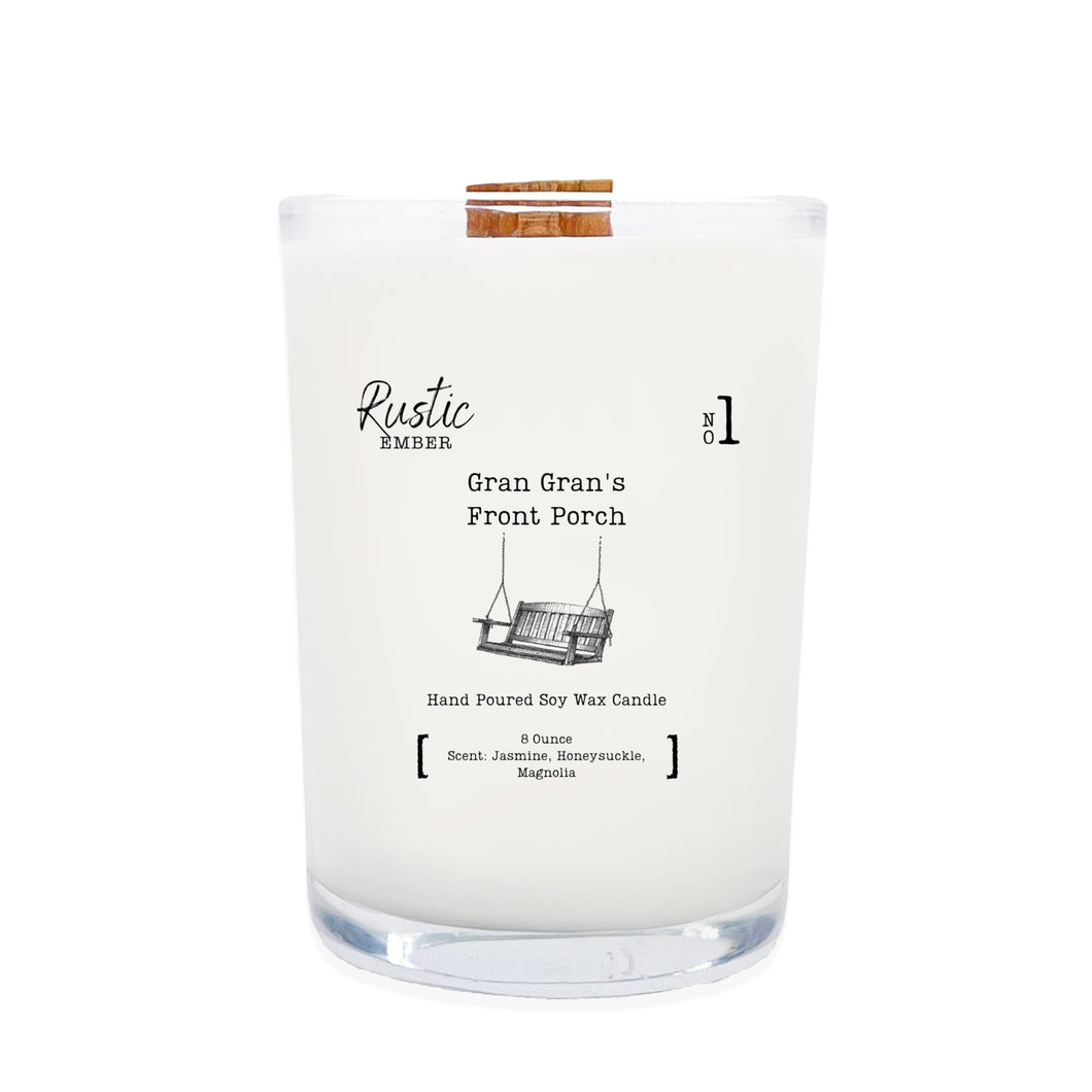 Rustic Ember | Gran Gran's Front Porch | 8 Ounce Candle
