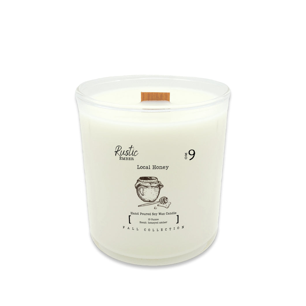 Local Honey | 10 Ounce Candle | Rustic Ember