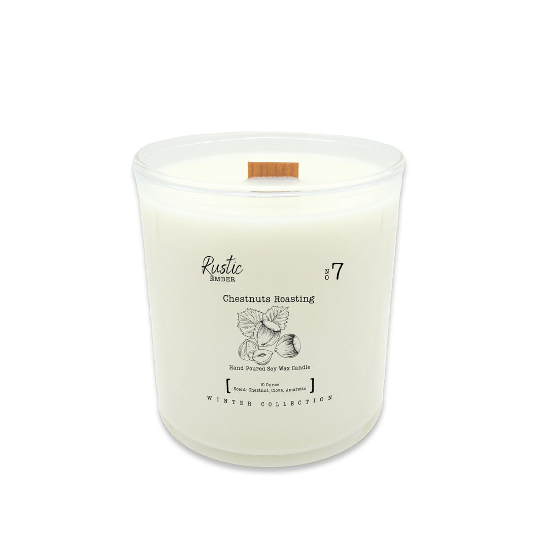 Chestnuts Roasting | 10 Ounce Candle | Rustic Ember