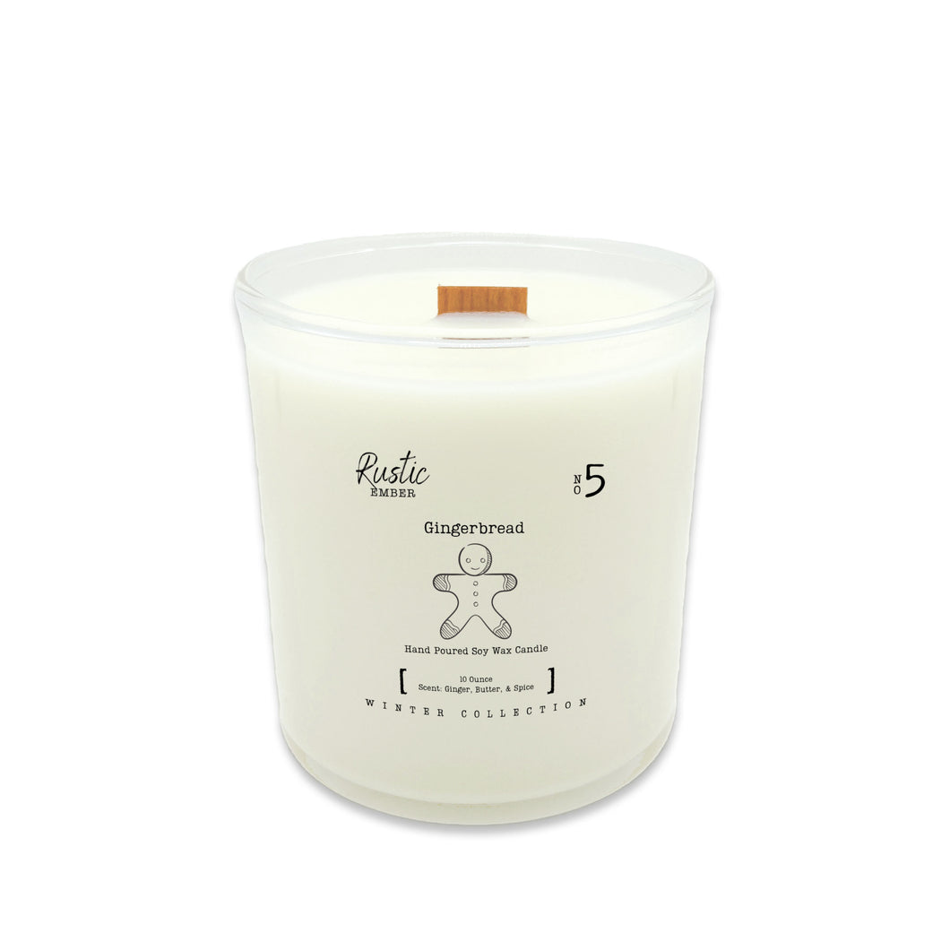 Gingerbread | 10 Ounce Candle | Rustic Ember