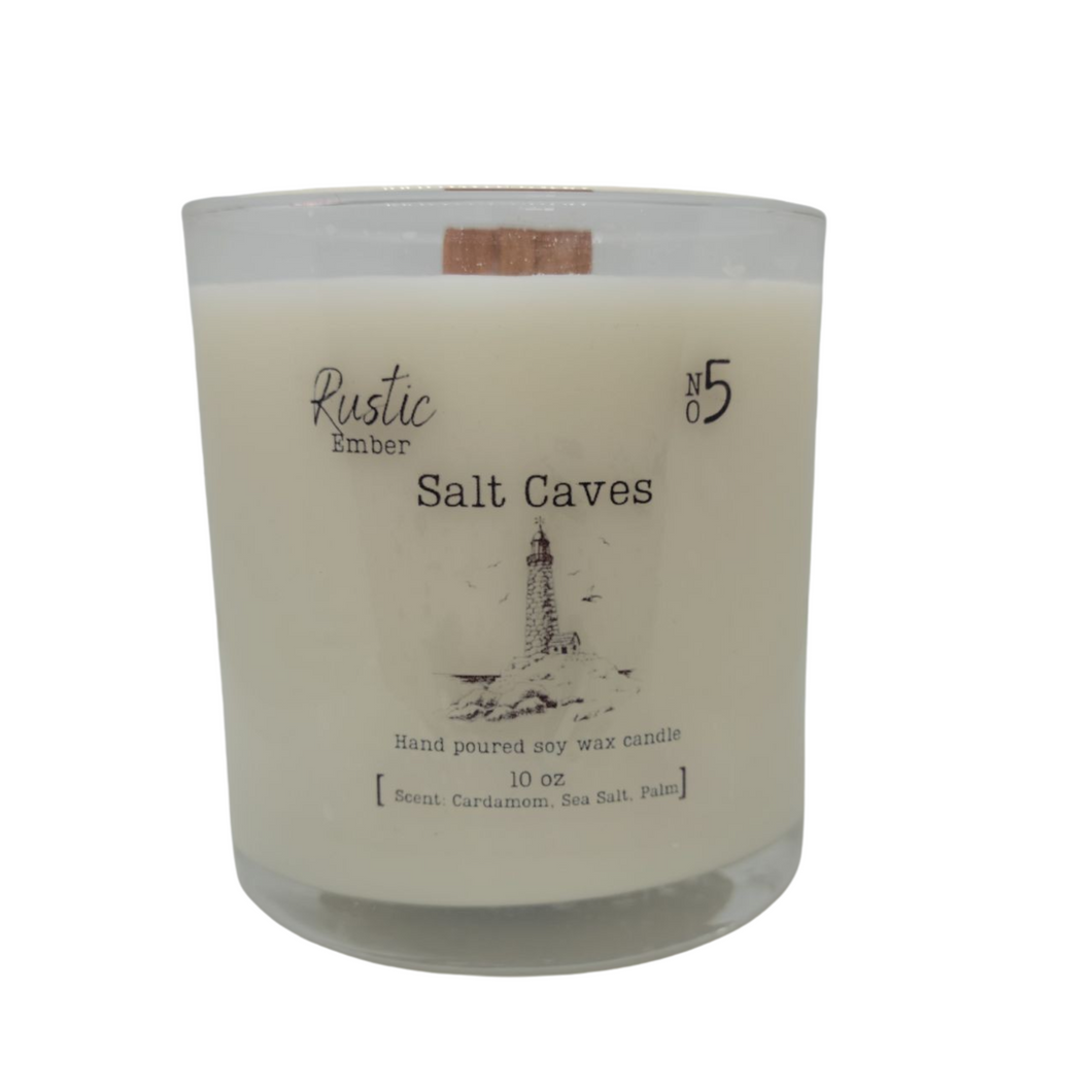 Rustic Ember | Salt Caves | 10 ounce candle