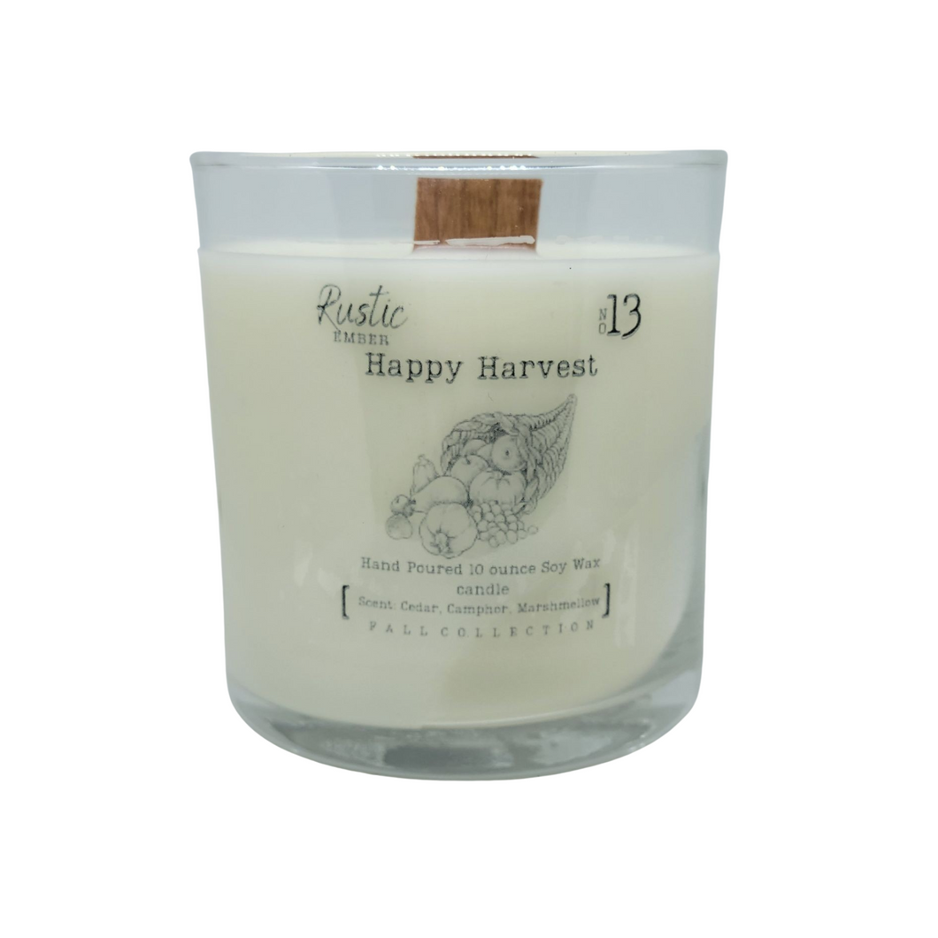 Rustic Ember | Happy Harvest | 10 Ounce Candle